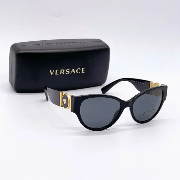 New Versace Women's Black Model Sunglasses